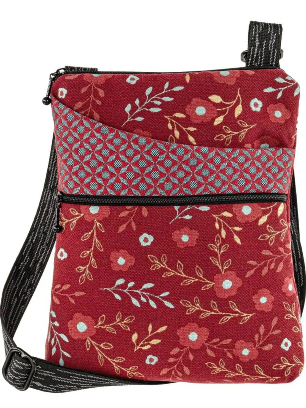 Maruca Pocket Bag in Flora Red